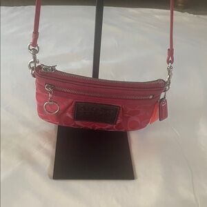 Pink Coach Designer Women's Crossbody Bag